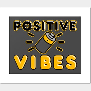 POSITIVE VIBES Posters and Art